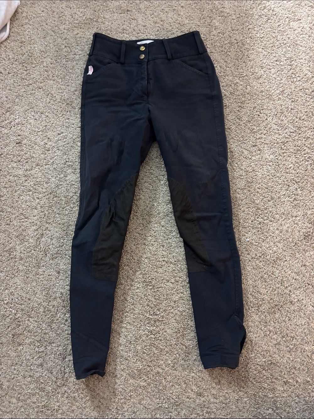 The Tailored Sportsman Black High Rise Breeches